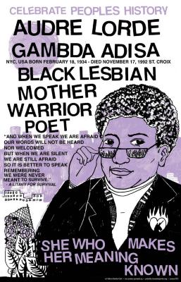 Celebrate People's History: Audre Lorde