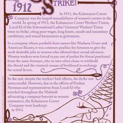 Celebrate People's History: Kalamazoo Corset Co. Strike!