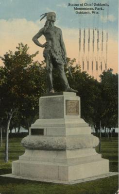 Statue of Chief Oshkosh