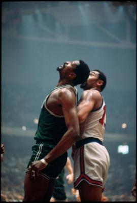 Bill Russell and Wilt Chamberlain, Philadelphia, PA