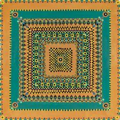 Untitled (Colorful Square Mandala)