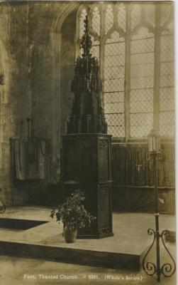 Font, Thaxted Church (White's Series)