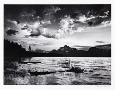 Twilight, Jackson Lake, Wyoming