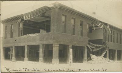 Masonic Temple, El Centro, California