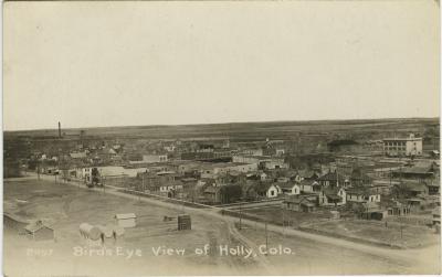 Bird's Eye View of Holly, Colorado