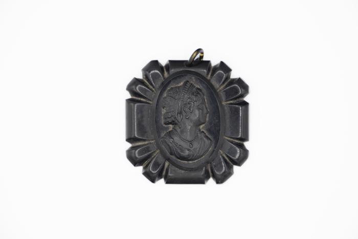 Mourning Jewelry: Cameo Pendant