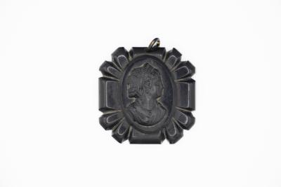 Mourning Jewelry: Cameo Pendant