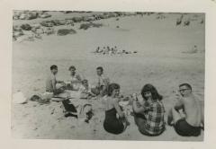 Untitled (Group at the Beach)