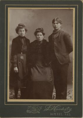 Untitled (Portrait of Woman with Young Adults)