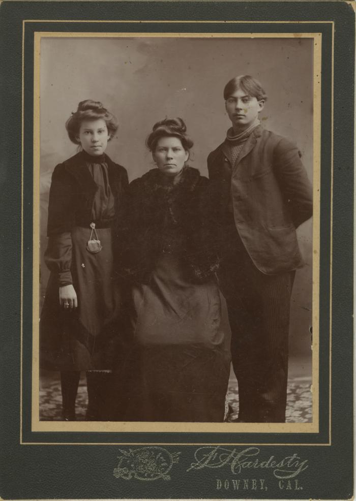 Untitled (Portrait of Woman with Young Adults)