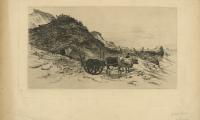 Untitled (Cattle with Cart)