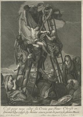 Untitled (Christ Being Taken Down from the Cross)