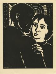 Le Couple (The Couple) by Frans Masereel 