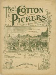 The Cotton Pickers by Charles S. Tarbox (Sheet Music) 