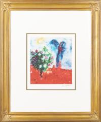 Loves Over Sant Paul by Marc Chagall