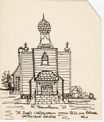 Untitled Sketch (St. John's Chrysostom Orthodox Church)