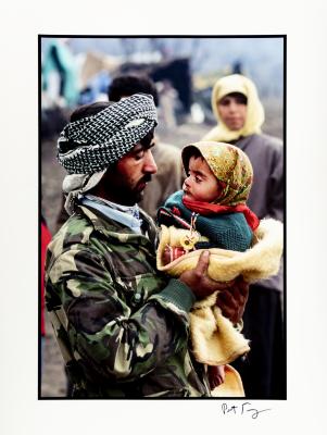 Kurdish Refugees, Gulf War, Southern Turkey