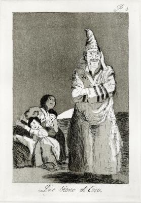 The Return to Goya's Caprichos: Que liene el Coco(What's Up with Coco?)