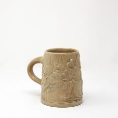 German Tankard with Soldier and Hops Motif