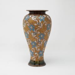 English Vase with Topiary Pattern