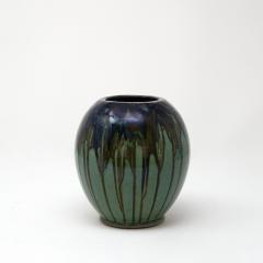 American Vase with Drip Glaze