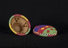 South African Beaded Marriage Basket