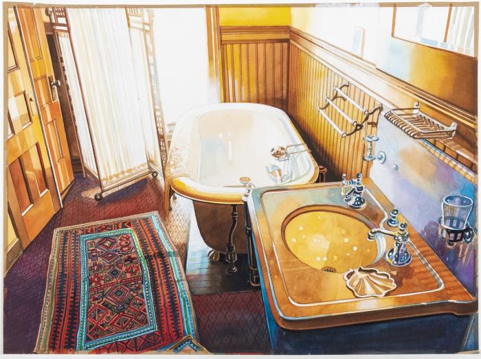 Voight House, Bathroom