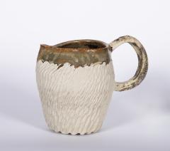 Carved Stoneware Jug