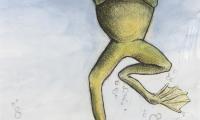 The Frog Prince (Frog Under Lily Pad)