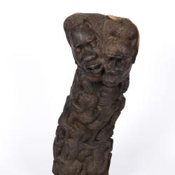 Makonde Figure Group Carving 