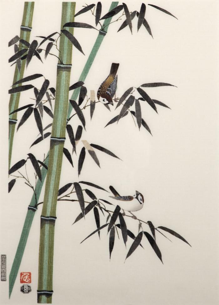 Bamboo and Sparrow