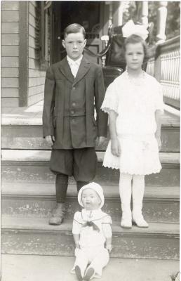 Untitled (Two Children and Doll) 