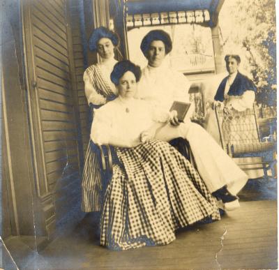 Untitled (Four Women On A Porch)