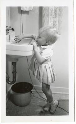 Untitled (Child and Sink) 