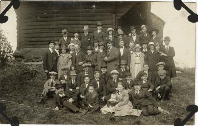 Untitled (Large Group of People on Small Hill) 