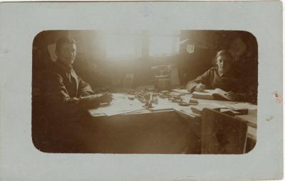 Untitled (Two Men at Table) 