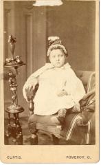 Untitled (Portrait of Young Child in Chair) 