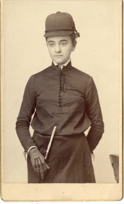 Untitled (Portrait of Girl in Uniform) 