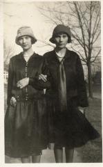 Untitled (Two Girls in Hats)