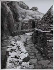 Oratory and Cross, Skellig Michael, County Kerry, Ireland