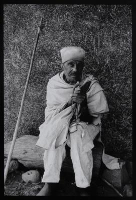 Blind Hermit Monk, Lake Tana, Ethiopia