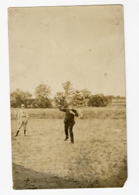 Untitled (Men Playing Baseball) 