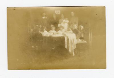 Untitled (Group of Children Seated at Table) 