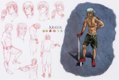 Krayix Character Design