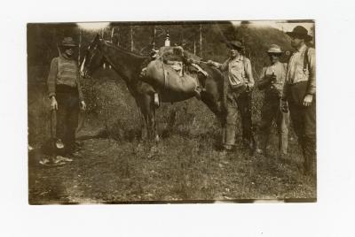 Untitled (Four Men and Horse) 