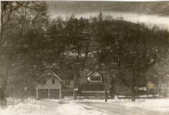 Untitled (Snow on Houses)