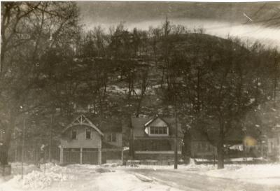 Untitled (Snow on Houses)