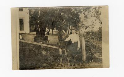 Untitled (Young Boy and Small Horse) 