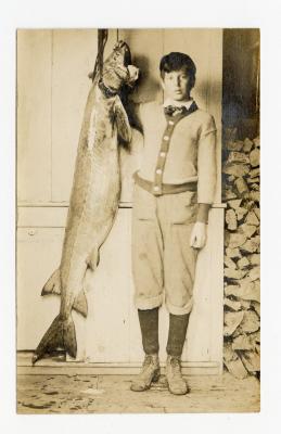 Untitled (Boy with Fish)