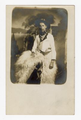 Untitled (Man Seated Wearing Western Clothing) 